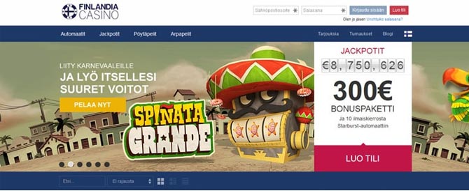 finlandia casino bonus