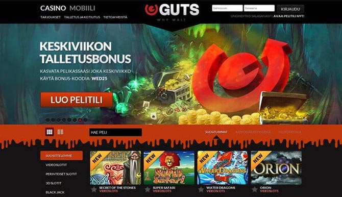 guts casino bonus